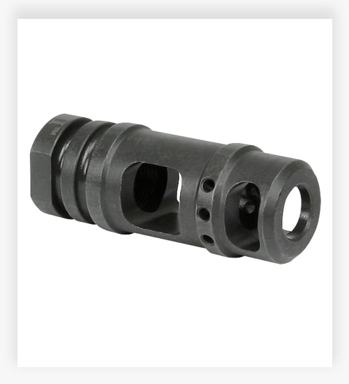 Midwest Industries AR-15 9mm 1/2x28 Two Chamber Muzzle Brake 9mm PCC Compensator