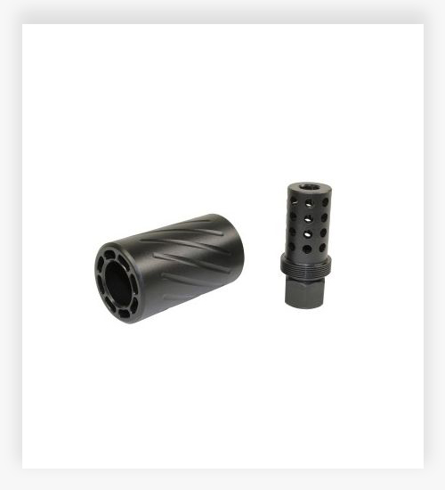 Guntec USA AR .308 Muzzle Comp w/QD Blast Shield Ar 10 Muzzle Brake