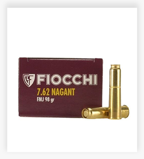 Fiocchi 7.62Nagant 97gr FMJ /50 762A Brass For Reloading