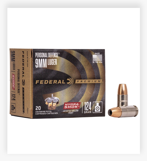 Federal Premium Centerfire Handgun 9mm Ammo