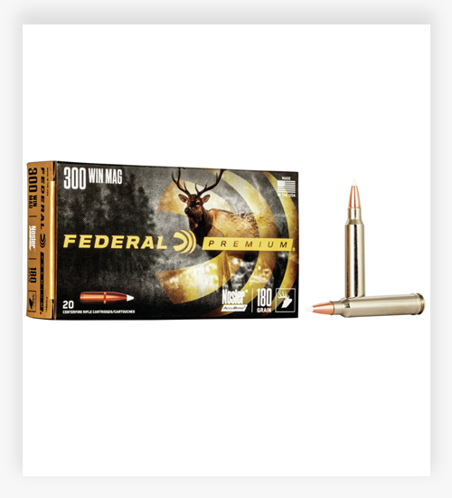 Federal Premium VITAL-SHOK .300 Winchester Magnum 180 grain Nosler AccuBond Ammo