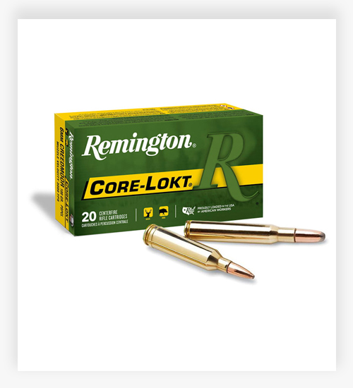 Remington Core-Lokt 140 Grain Core-Lokt Pointed Soft Point 6.5x55mm Swedish Ammo