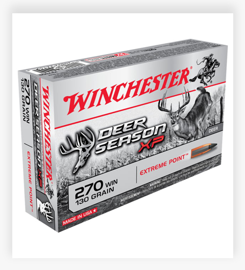 Winchester DEER SEASON XP .270 Winchester 130 GR Extreme Point Polymer Tip 270 Ammo