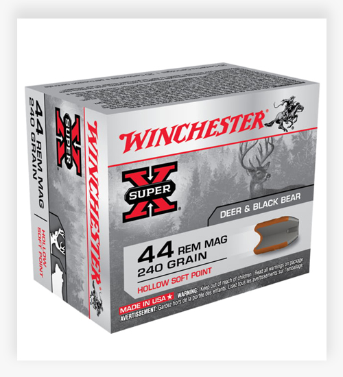 Winchester SUPER-X HANDGUN 240 GR Hollow Soft Point 44 Magnum Ammo