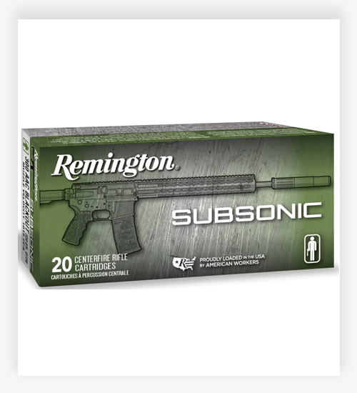 Remington Subsonic .300 AAC Blackout 220 Grain Open Tip Flat Base 300 Blackout Ammo