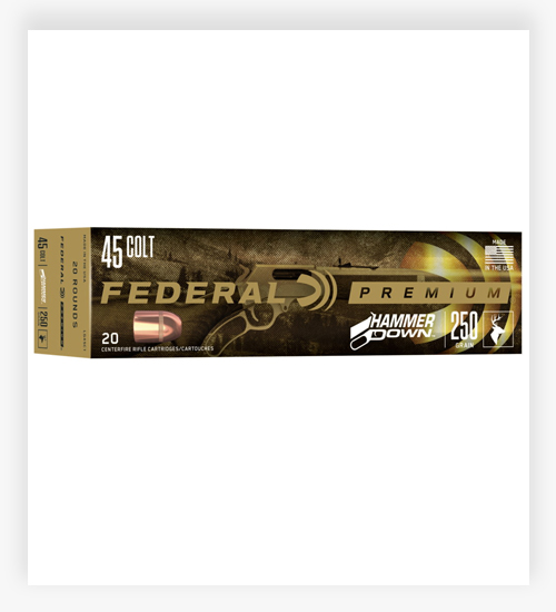 Federal Premium 250 GR Bonded Hollow Point 45 Long Colt Ammo