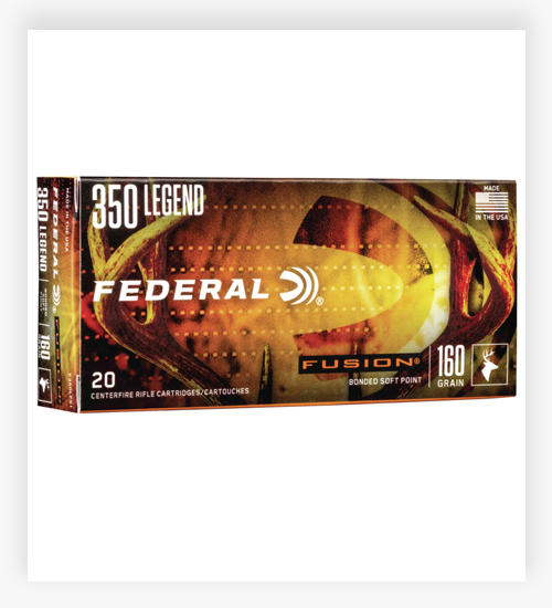 Federal Premium FUSION SOFT POINT 160 GR Fusion Soft Point 350 Legend Ammo