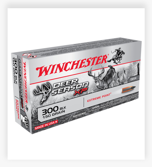 Winchester DEER SEASON XP .300 AAC Blackout 150 GR Extreme Point Polymer Tip Ammo