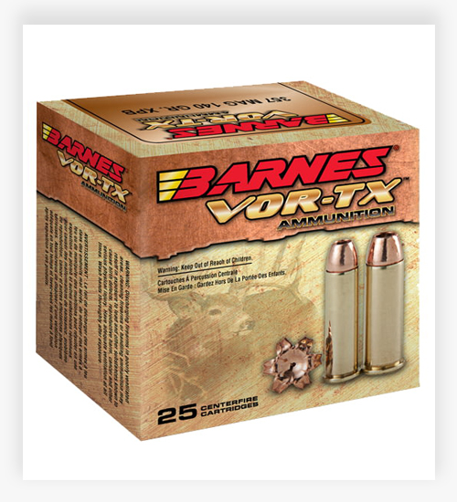 Barnes VOR-TX 225gr XPB Handgun Hunting Cartridges 44 Magnum Ammo