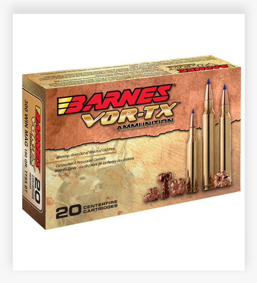 Barnes Vor-Tx 140 Gr TSX BT 270 Win Short Magnum Ammo