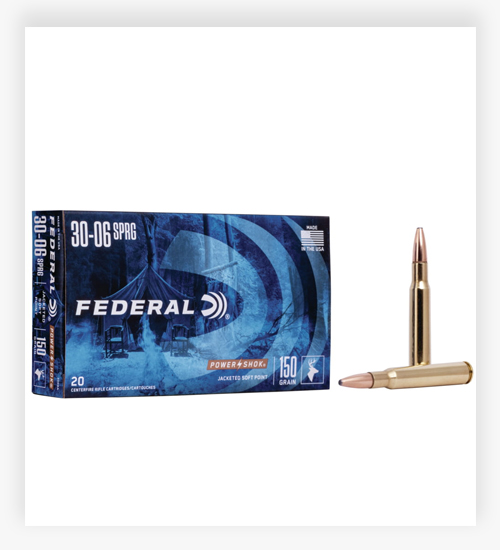 Federal Premium Power-Shok .30-06 Springfield 150 GR Jacketed Soft Point 30-06 Ammo