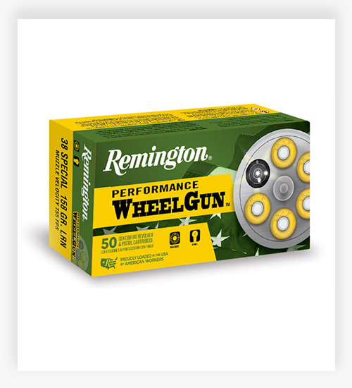 Remington Performance Wheelgun 225 Grain Lead Semi-Wadcutter 45 Long Colt Ammo