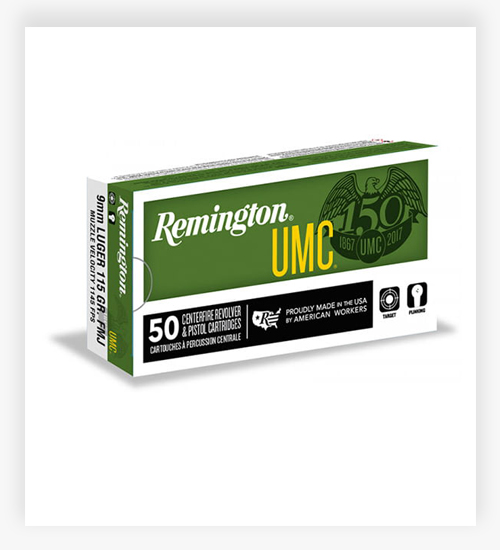 Remington UMC .380 ACP 95 GR FMJ Ammo