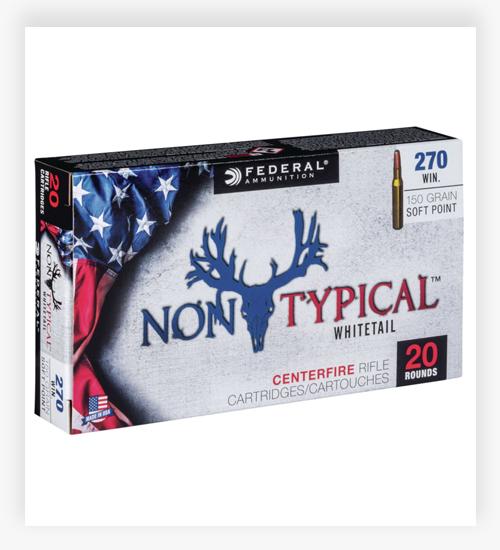 Federal Premium Non-Typical .270 Winchester 150 GR Non-Typical Soft Point 270 Ammo