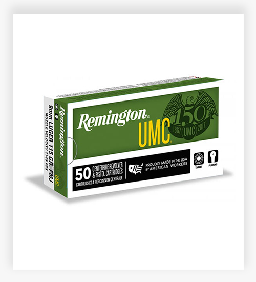 Remington UMC Handgun .40 S&W 180 GR FMJ Ammo