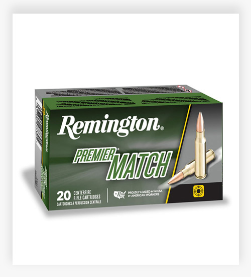 Remington Premier Match 6.5mm Grendel 120 Grain Match Burner Open Tip Match Boat-Tail Ammo