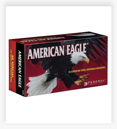 Federal Premium American Eagle 158 GR Lead Round Nose 38 Special Ammo