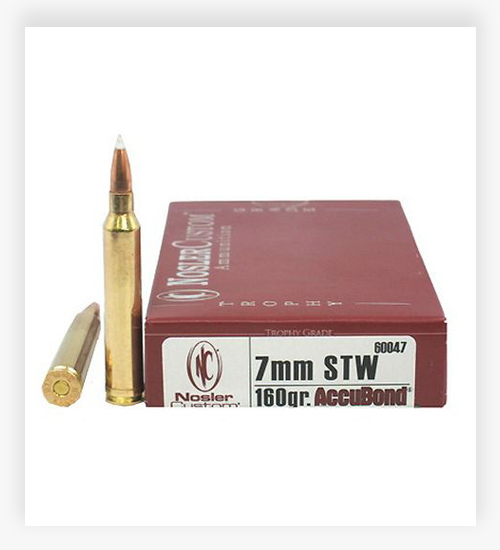 Nosler 7mm Winchester Short Magnum AccuBond 160 GR (STW) Ammo