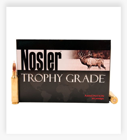 Nosler Trophy Grade 130 Grain AccuBond 6.5x55mm Swedish Ammo