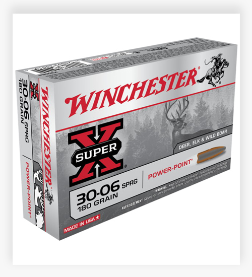 Winchester SUPER-X RIFLE .30-06 Springfield 180 GR Power-Point 30-06 Ammo