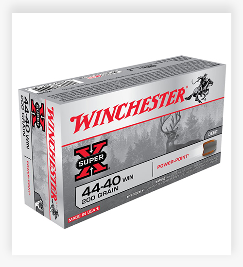 Winchester SUPER-X RIFLE 200 grain Power-Point 44-40 WCF Ammo