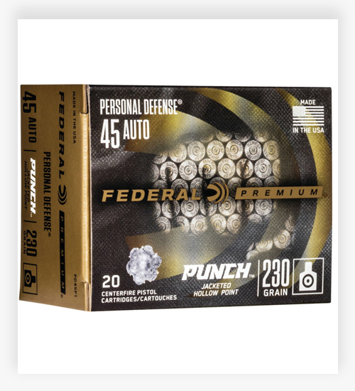 Federal Premium 230 GR JHP 45 ACP Ammo