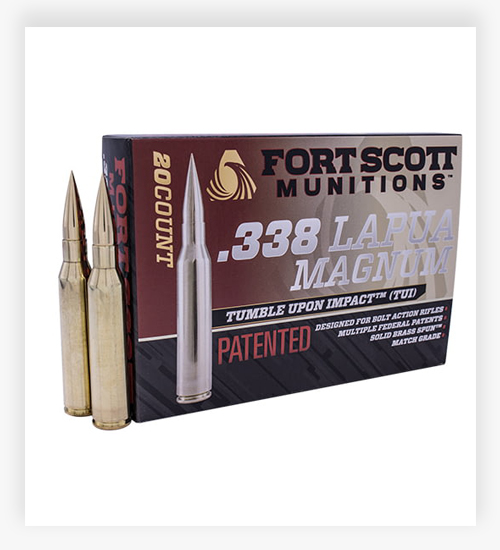 Fort Scott Munitions 250 Grain 338 Lapua Magnum Ammo