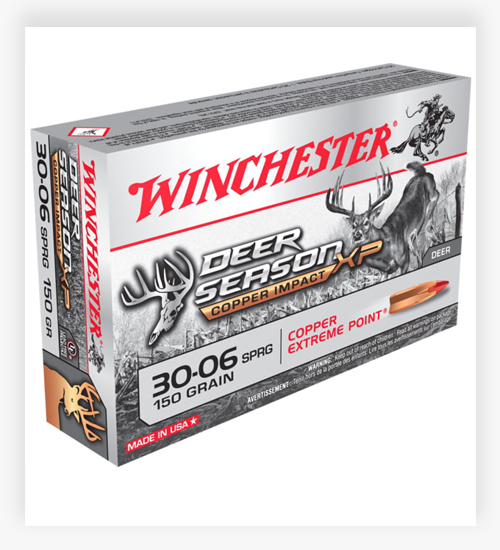 Winchester DEER SEASON XP .30-06 Springfield 150 GR Copper Extreme Point Polymer Tip 30-06 Ammo