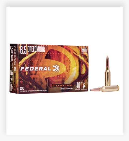 Federal Premium FUSION 6.5 Creedmoor 140 grain Fusion Soft Point Ammo