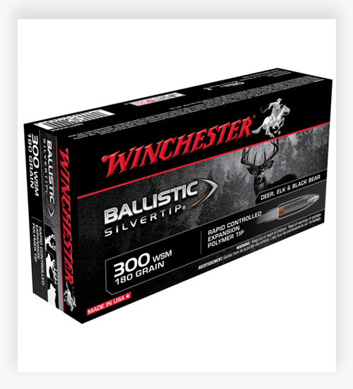 Winchester Ballistic Silvertip 180 Grain 300 Win Short Magnum Ammo