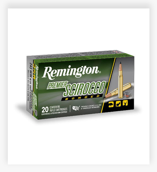 Remington Premier Scirocco Bonded .270 Winchester 130 Grain Swift Scirocco Bonded 270 Ammo