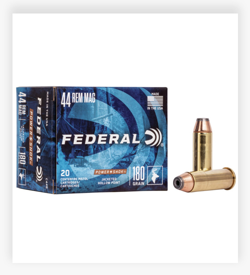 Federal Premium 180 GR JHP 44 Magnum Ammo