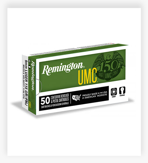 Remington UMC Handgun 180 GR JHP 40 S&W Ammo