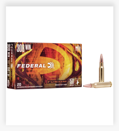 Federal Premium FUSION .308 Winchester 150 GR Fusion Soft Point 308 Ammo