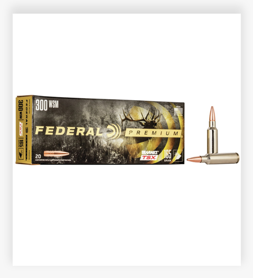 Federal Premium BARNES TSX 165 GR Barnes Triple-Shock X 300 Win Short Magnum Ammo