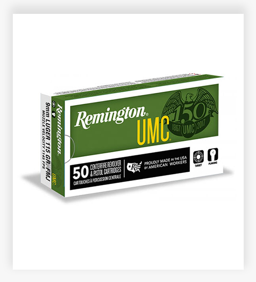 Remington UMC Handgun .40 S&W 165 GR FMJ Ammo