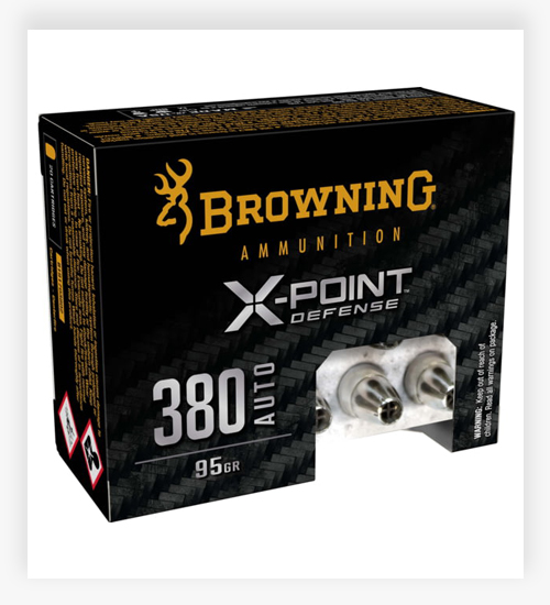 Browning X-Point .380 ACP 95 Grain X-Point
