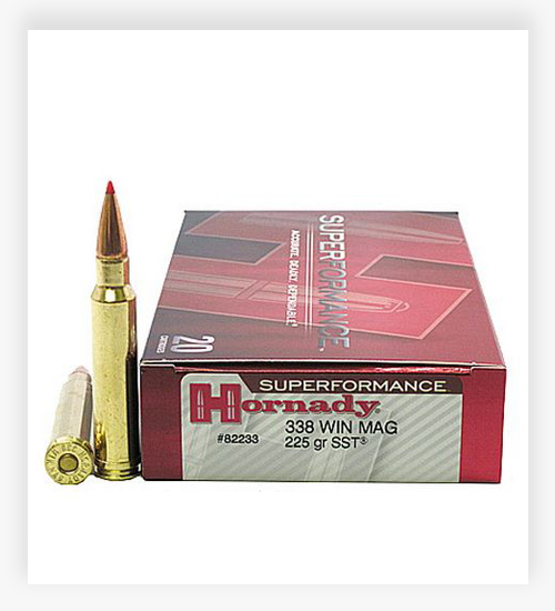 Hornady Superformance 225 Grain Super Shock Tip .338 Winchester Magnum Ammo