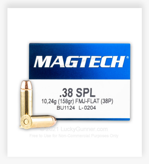 Magtech 38 Special 158 Grain FMJ FN 