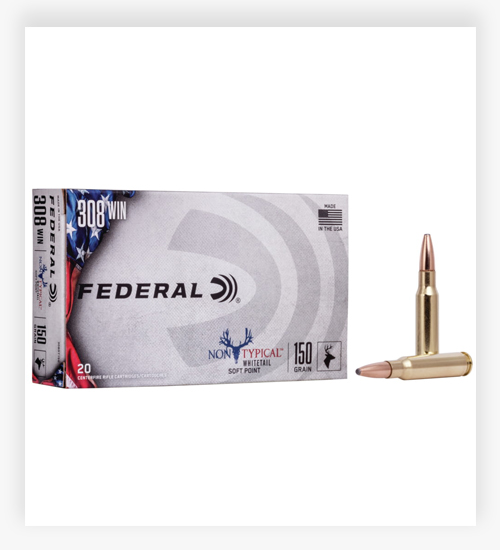 Federal Premium Non-Typical .308 Winchester 150 GR Non-Typical Soft Point Ammo