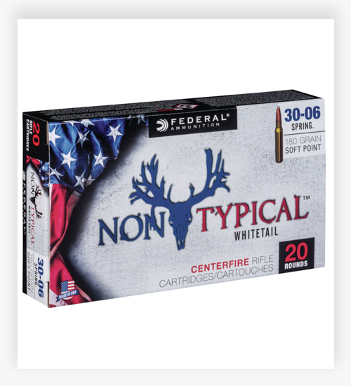Federal Premium Non-Typical .30-06 Springfield 180 GR Non-Typical Soft Point 30-06 Ammo