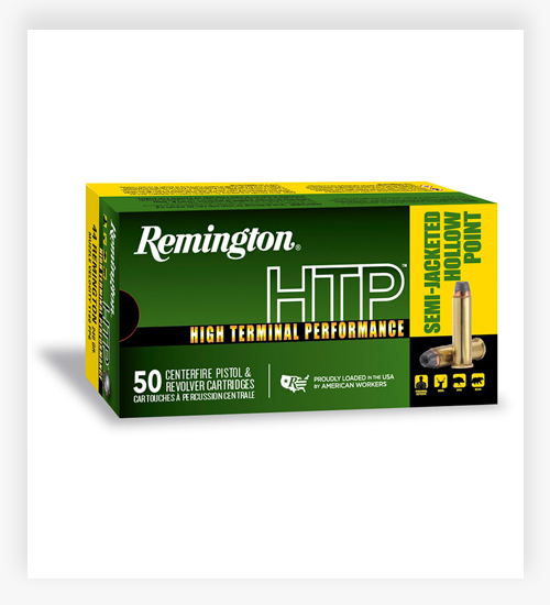 Remington HTP .38 Special +P 158 Grain LHP Ammo