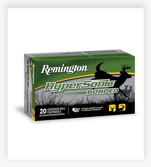 Remington Hypersonic Rifle Bonded .243 Winchester 100 Grain Core-Lokt Pointed Soft 243 WSSM Ammo