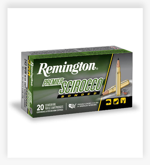Remington Premier Scirocco Bonded .300 Winchester Magnum 180 Grain Swift Scirocco Bonded Ammo