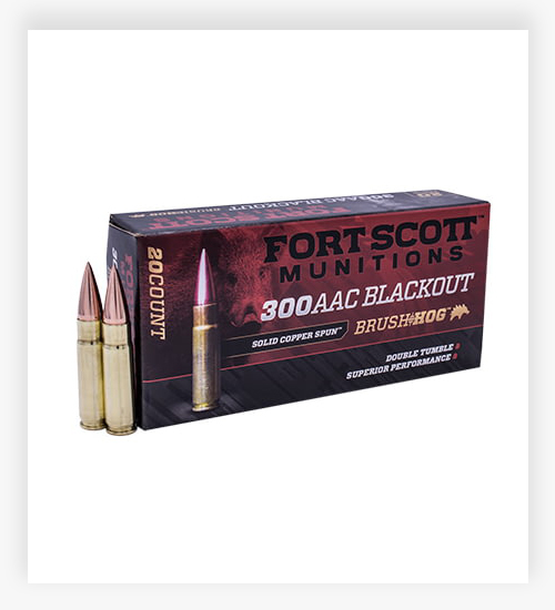 Fort Scott Munitions 300 AAC BLACKOUT 115 Grain Ammo