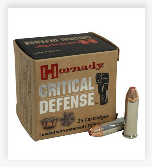 Hornady Critical Defense 165 Grain Flex Tip eXpanding 40 S&W Ammo
