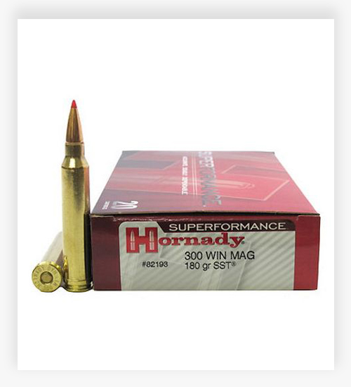 Hornady Superformance .300 Winchester Magnum 180 Grain Super Shock Tip Ammo