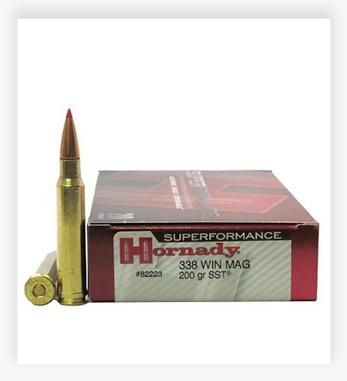 Hornady Superformance .338 Winchester Magnum 200 Grain Super Shock Tip Ammo