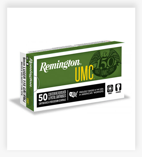 Remington UMC Handgun 130 GR FMJ .38 Super Auto +P Ammo
