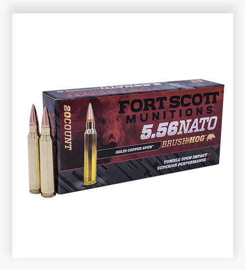 Fort Scott Munitions 5.56 NATO 55 Grain 5.56 Ammo